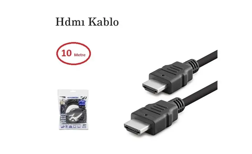 10 Metre Hdmı Kablo HDX-2018 Hadron 10 Metre Hdmı Kablo HDX-2018 Hadron