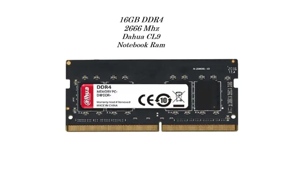 16GB DDR4 2666 Mhz Dahua CL9 Notebook Ram 16GB DDR4 2666 Mhz Dahua CL9 Notebook Ram