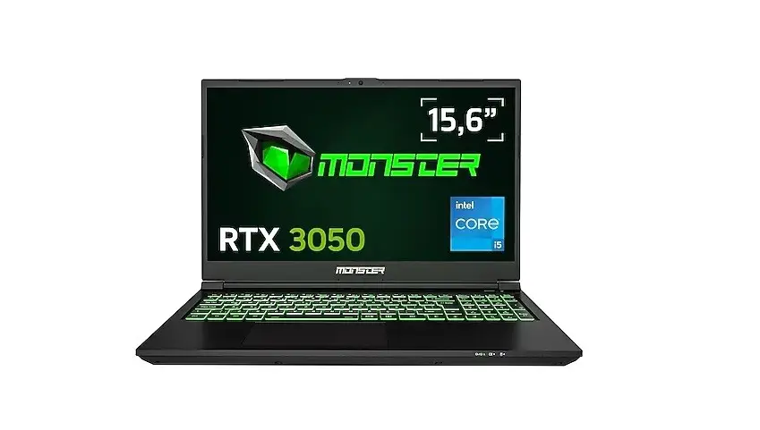 2. EL Monster Abra A5 V21.5.6 İ5-12450H 8 GB 500 GB SSD RTX3050 15.6" Full HD Gaming Laptop