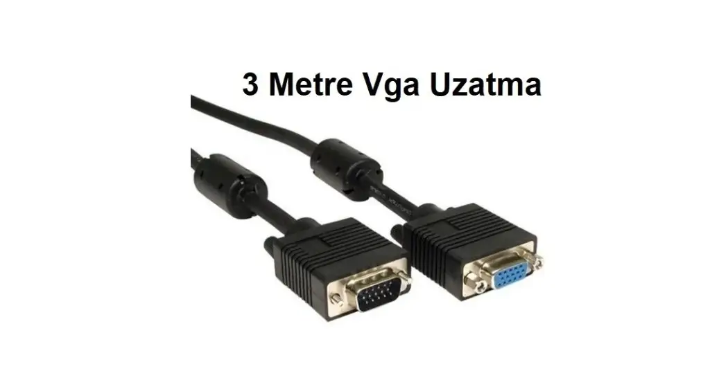 3 Metre Vga Uzatma Kablo MT-2050B 3 Metre Vga Uzatma Kablo MT-2050B