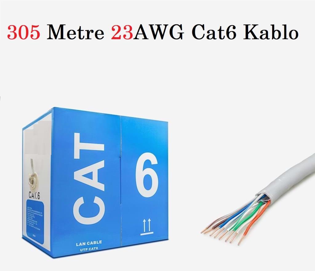 305Mt Cat6 İnternet Kablo 
