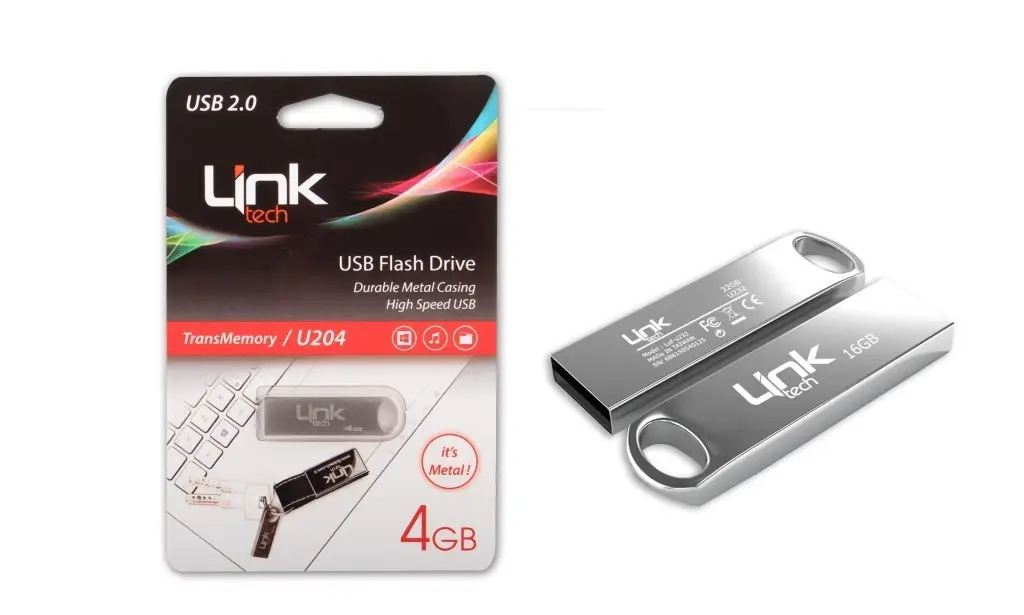 4 GB Link Tech Usb Bellek Metal 18MB Ultra U204