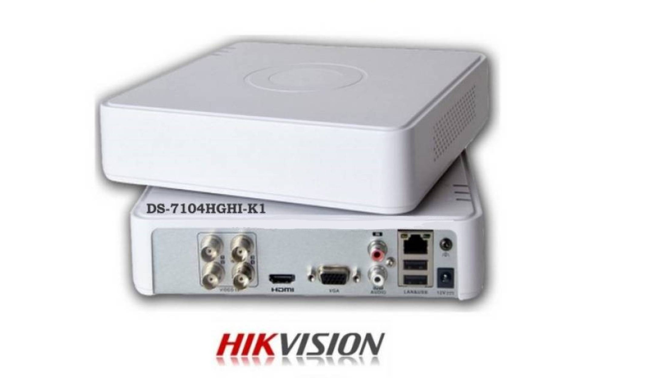4 Kanal Ahd Kayıt Cihazı 2MP Hıkvısıon DS-7104HGHI-K1 H265