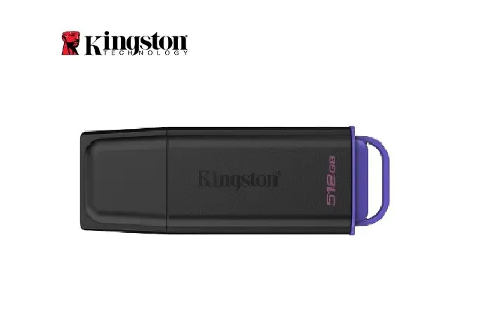 512 GB Kingston Usb Bellek 3.2 Exodıa Siyah / Mor