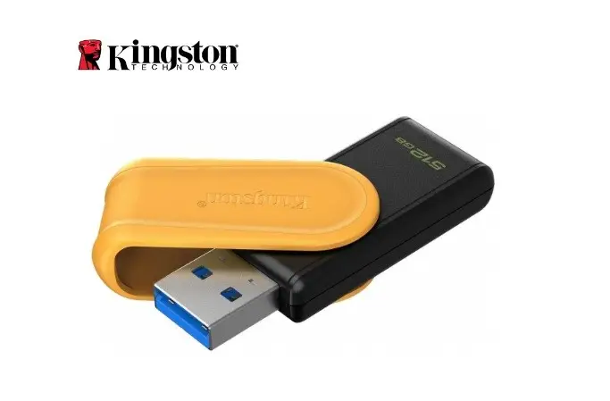 512 GB Kingston Usb Bellek 3.2 Exodıa Siyah / Turuncu