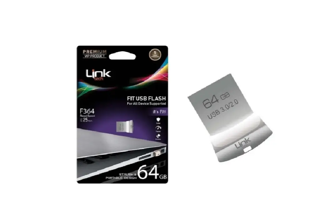 64 GB Link Tech Usb Bellek Fit Metal 3.0 F-364
