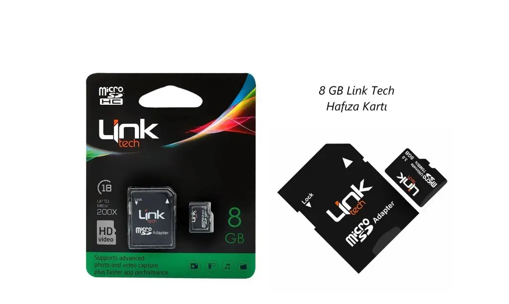 8 GB Link Tech Hafıza Kartı M103 8 GB Link Tech Hafıza Kartı M103