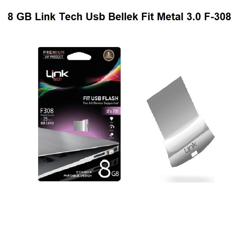 8 GB Link Tech Usb Bellek Fit Metal 3.0 F-308 8 GB Link Tech Usb Bellek Fit Metal 3.0 F-308
