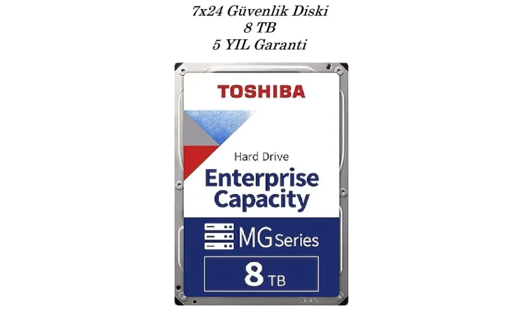 8TB Toshıba MG Enterprıse 256MB Sata3 550TB 3.5 8TB Toshıba MG Enterprıse 256MB Sata3 550TB 3.5