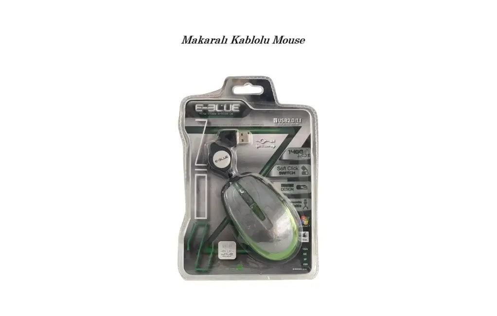 E-Blue EMS110SL Makaralı Kablolu Mouse E-Blue EMS110SL Makaralı Kablolu Mouse