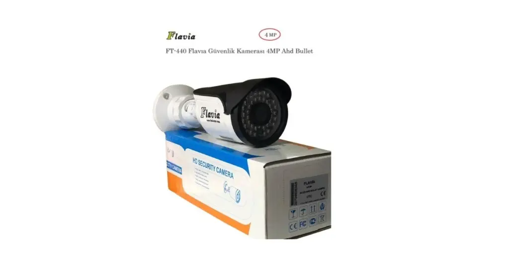 Flavia 4MP Ahd Kamera Bullet 36 ir led Flavia 4MP Ahd Kamera Bullet 36 ir led
