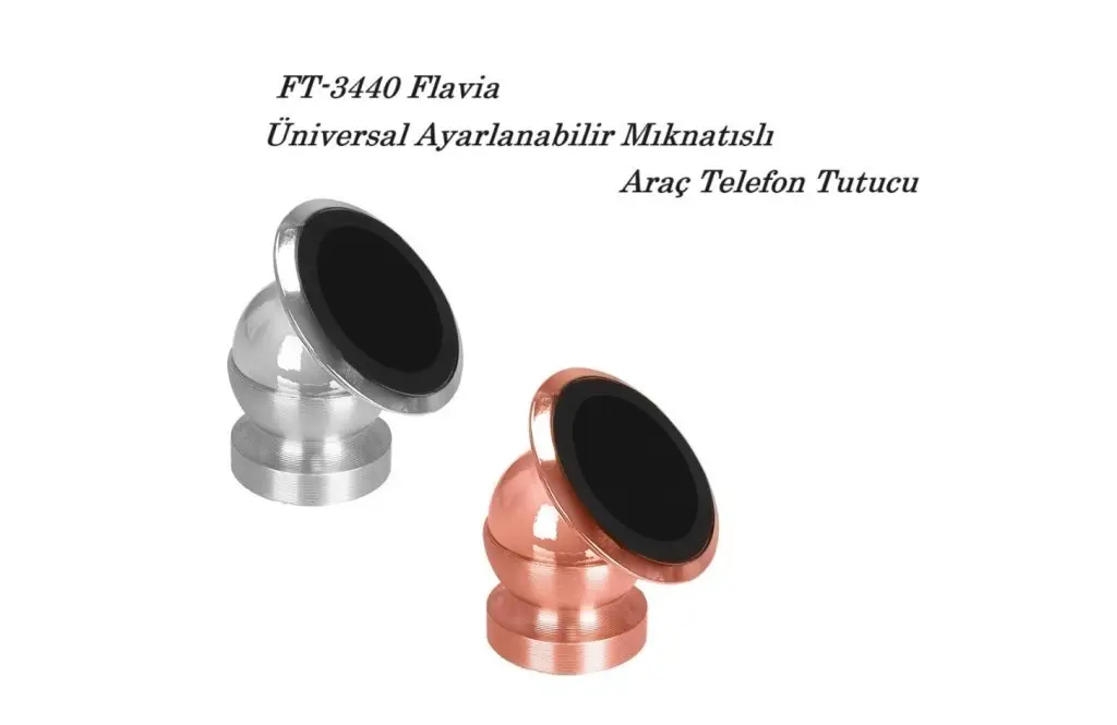FT-3440 Flavia Üniversal Mıknatıslı Araç İçi Telefon Tutacağı FT-3440 Flavia Üniversal Mıknatıslı Araç İçi Telefon Tutacağı