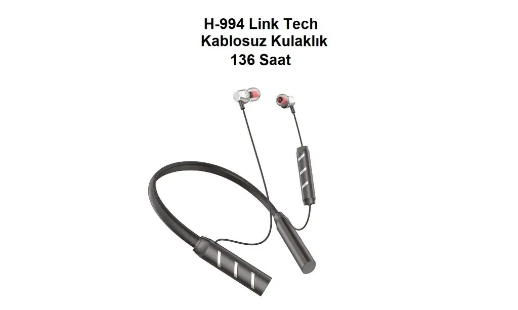 H994 Link Tech Bt Kablosuz Kulaklık 136 Saat H994 Link Tech Bt Kablosuz Kulaklık 136 Saat