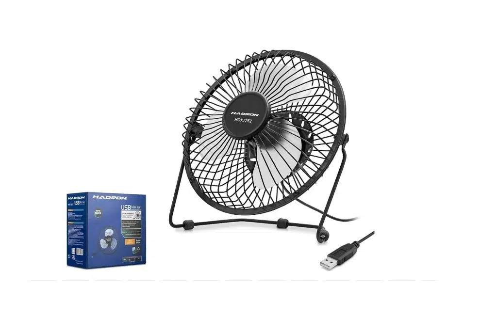 Hadron HDX7252 Metal USB Masaüstü Vantilatör