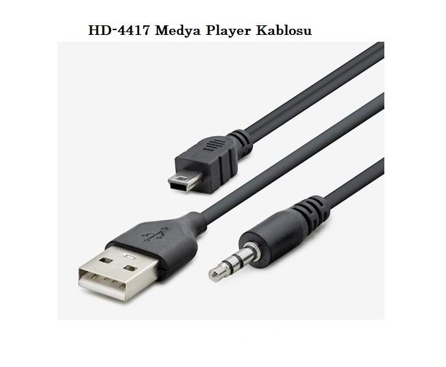HD-4417 Medya Player Kablosu