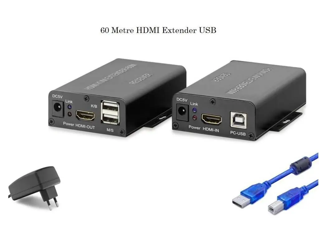 HDX-1345 Hadron 60 Metre HDMI Extender USB HDX-1345 Hadron 60 Metre HDMI Extender USB