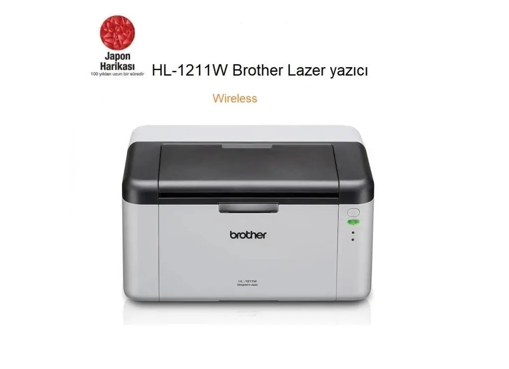 HL-1211W Brother Mono Lazer Yazıcı (Wi-fi) HL-1211W Brother Mono Lazer Yazıcı (Wi-fi)
