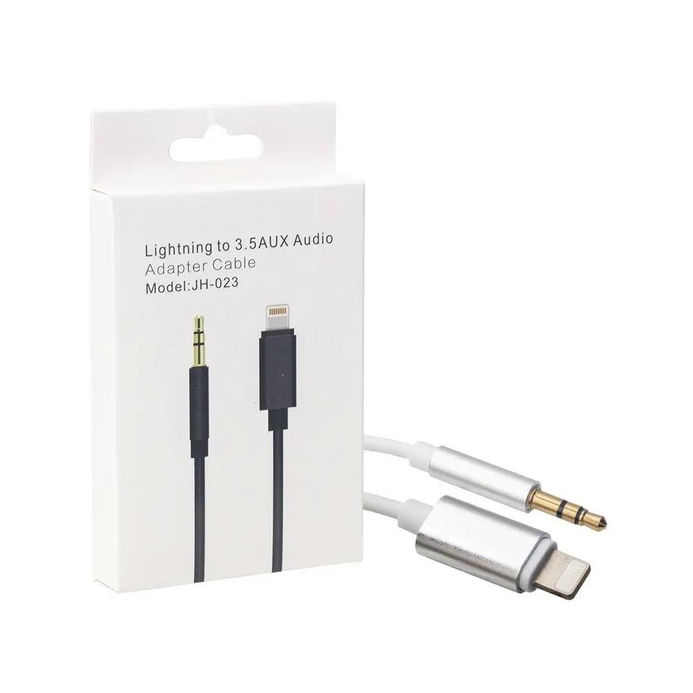 JH-023 Iphone Lightning To 3.5 mm Stereo AUX Kablo Çevirici