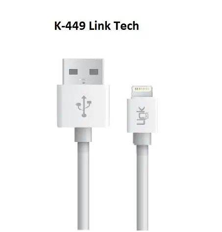 K-449 Link Tech Usb Kablo Lightning 2.40 mAh 1000mm