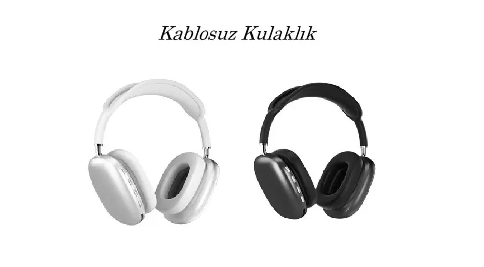 Kablosuz Kulaklık Büyük Boy Kafaüstü P9 Plus Kablosuz Kulaklık Büyük Boy Kafaüstü P9 Plus