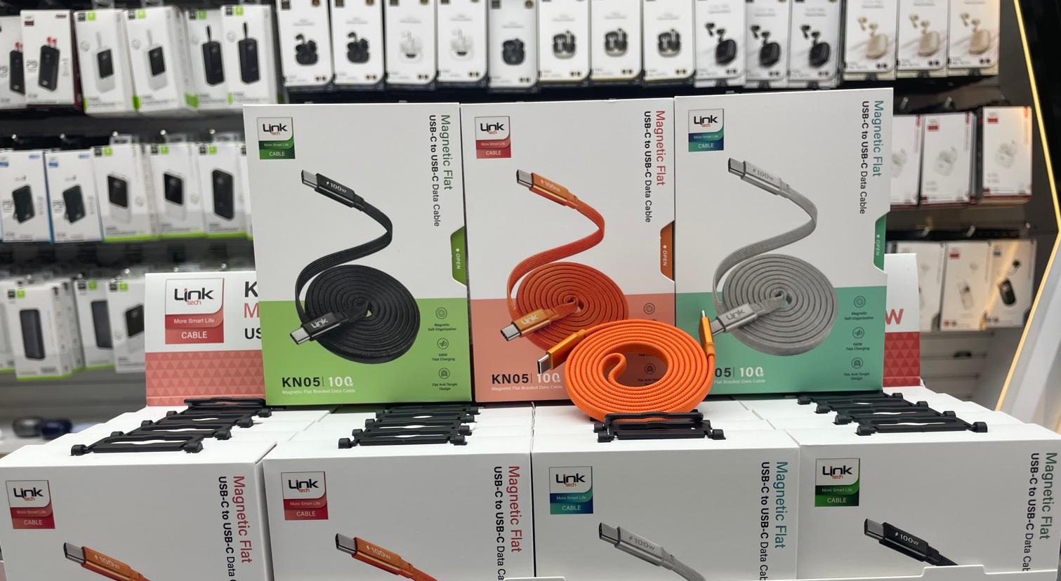 KN05 Fast 1.2m 100W Type-C to Type-C Magnetic Cable
