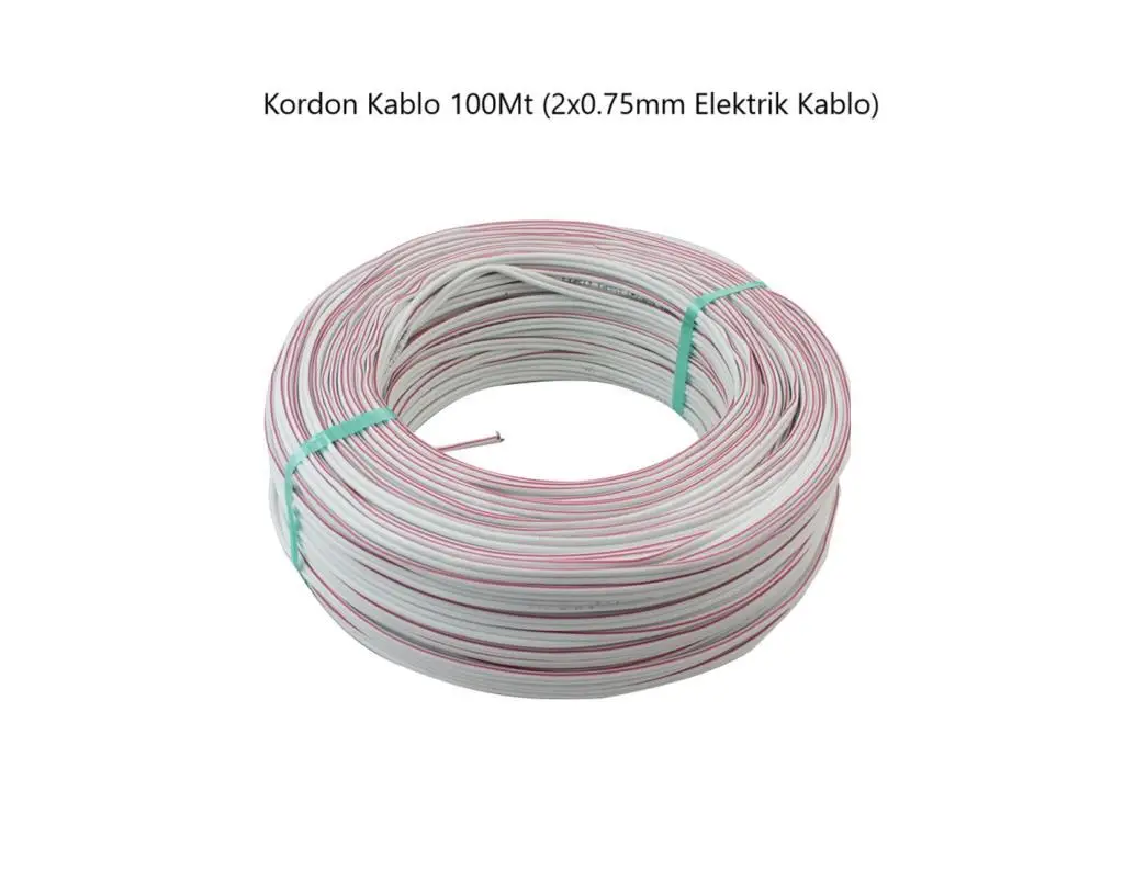Kordon Kablo 100Mt (2x0.75mm Elektrik Kablo) Kordon Kablo 100Mt (2x0.75mm Elektrik Kablo)