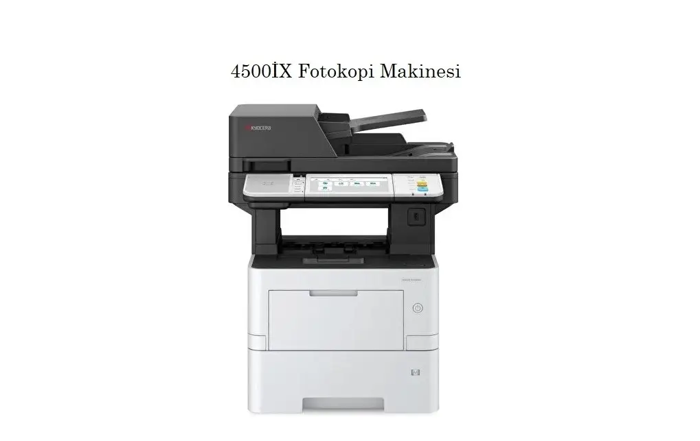 Kyocera Ecosys MA4500IX A4 Çok Fonksiyonlu Siyah Beyaz Lazer Yazıcı Kyocera Ecosys MA4500IX A4 Çok Fonksiyonlu Siyah Beyaz Lazer Yazıcı