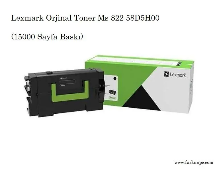 Lexmark Orjinal Toner MS821 58D5H00 (15000 Sayfa Baskı) Lexmark Orjinal Toner MS821 58D5H00 (15000 Sayfa Baskı)
