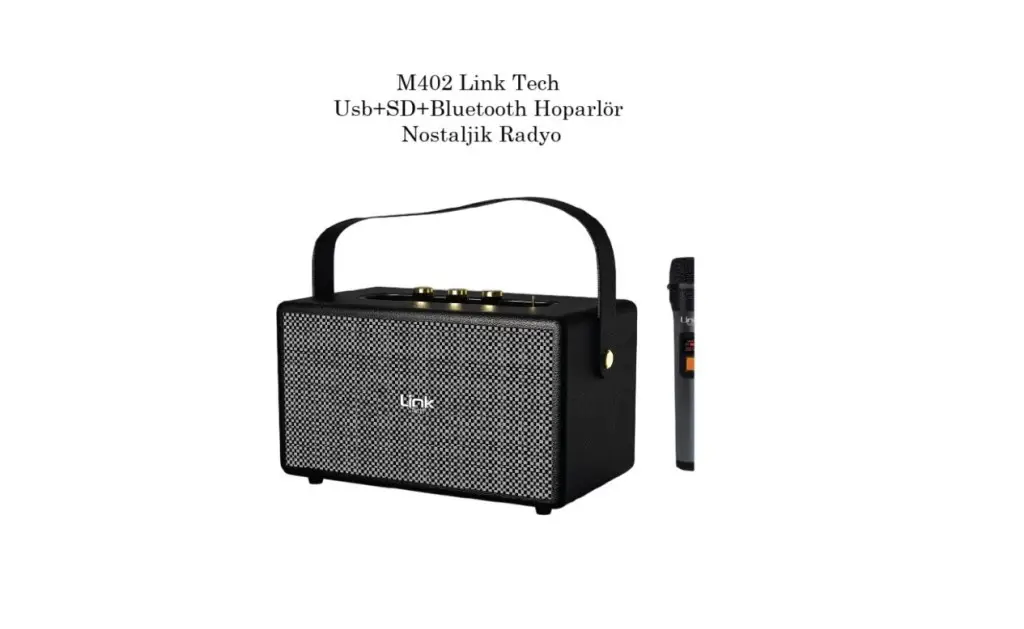 M402 Link Tech Usb+SD+Bluetooth Hoparlör Nostaljik Radyo M402 Link Tech Usb+SD+Bluetooth Hoparlör Nostaljik Radyo