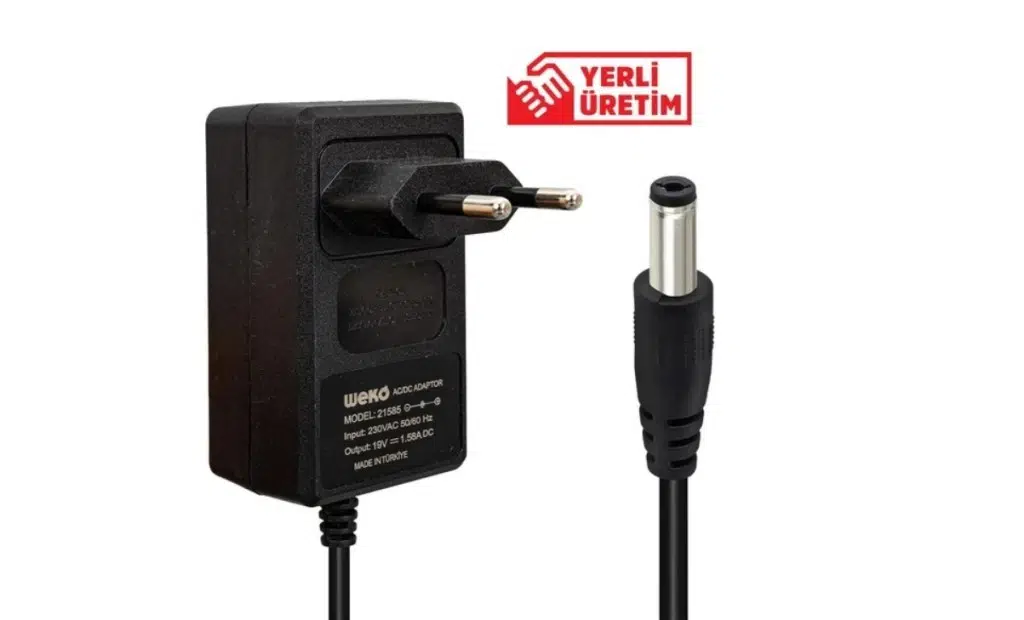NB Adaptör WK-21585 Weko 19V 1.58 Amper ( 5.5*1.7 ) Acer 
