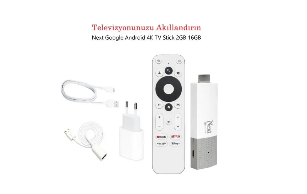Next Google Android 4K TV Stick 2GB 16GB Next Google Android 4K TV Stick 2GB 16GB
