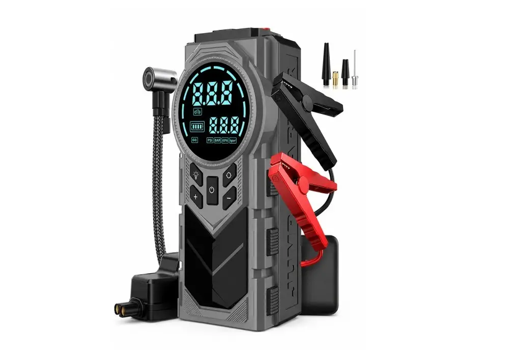 PG-9081 Akıllı Dijital Lastik Şişirme Pompası | 150 PSI | 12V Akü Takviye Taşınabilir Cihazı