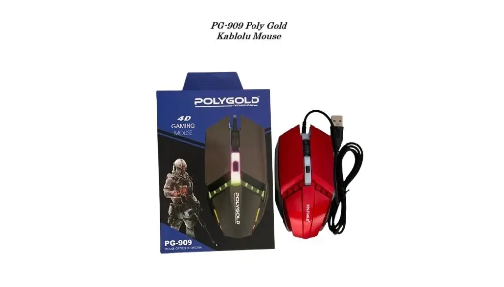 PG-909 Poly Gold Kablolu Mouse PG-909 Poly Gold Kablolu Mouse