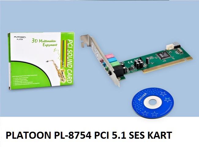 PLATOON PL-8754 PCI 5.1 SES KART