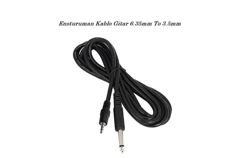 PM-18748 Ensturuman Kablo Gitar 6.3mm To 3.5mm PM-18748 Ensturuman Kablo Gitar 6.3mm To 3.5mm