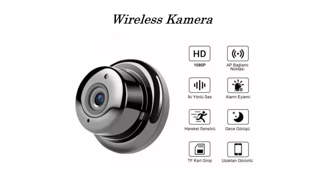 PM-4792 Powermaster Gece Görüşlü Mikrofonlu 1080P Wifi Wireless Kamera V380 PM-4792 Powermaster Gece Görüşlü Mikrofonlu 1080P Wifi Wireless Kamera V380
