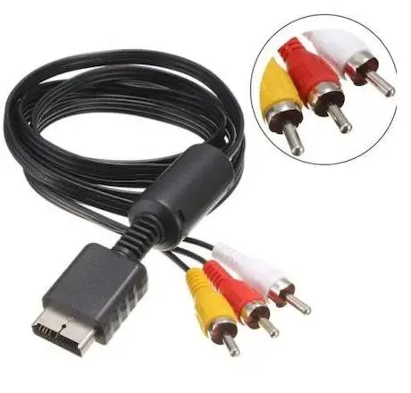 PS2 PS3 Av Tv Lale Kablo Playstation 2 - 3 Görüntü Kablosu 1.8m PS2 PS3 Av Tv Lale Kablo Playstation 2 - 3 Görüntü Kablosu 1.8m