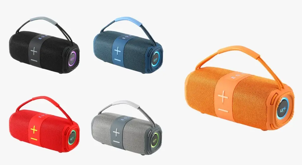 Q224 Link Tech RGB Işıklı Taşınabilir TWS Bluetooth Hopalör