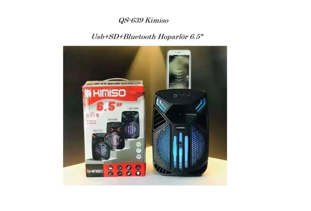 QS-639 Kimiso Usb+SD+Bluetooth Hoparlör 6.5 QS-639 Kimiso Usb+SD+Bluetooth Hoparlör 6.5