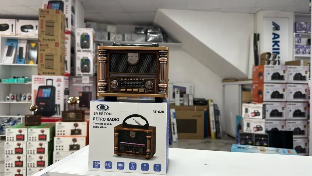 RT-628 Everton Usb+SD+Bluetooth Hoparlör Nostaljik Radyo