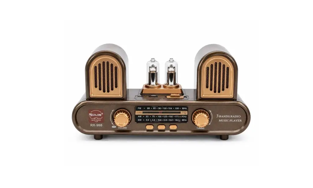 RX-998 Usb+SD+Bluetooth Hoparlör Nostaljik Radyo