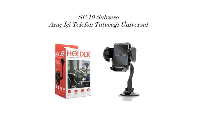 SP10 Subzero Araç İçi Telefon Tutacağı Üniversal SP10 Subzero Araç İçi Telefon Tutacağı Üniversal