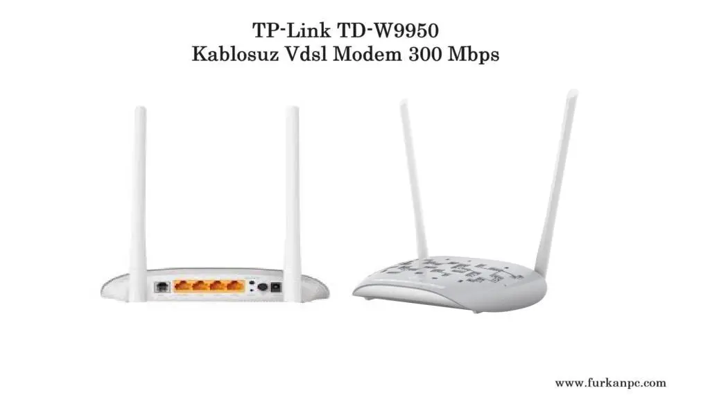 TP-Link TD-W9950 Kablosuz Vdsl Modem 300 Mbps TP-Link TD-W9950 Kablosuz Vdsl Modem 300 Mbps