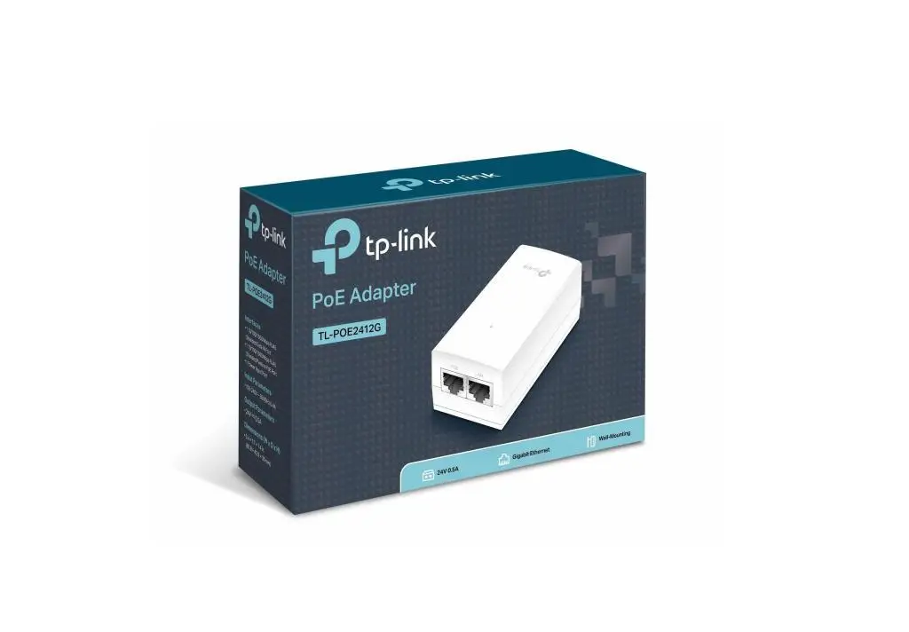 TP-Link TL-Poe2412G Poe Splitter TP-Link TL-Poe2412G Poe Splitter