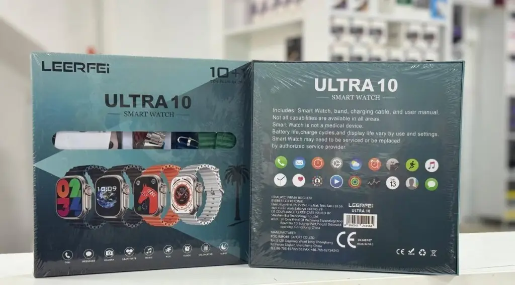ULTRA 10 Akıllı Saat 10+1 Renk Renk Yedek Kordon ULTRA 10 Akıllı Saat 10+1 Renk Renk Yedek Kordon