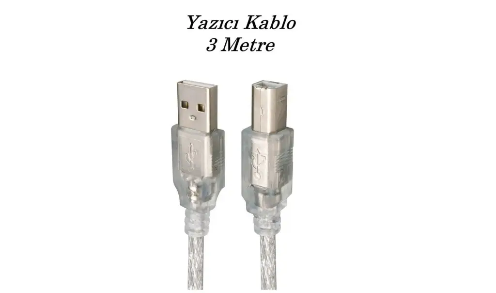 Usb Yazıcı Kablosu 3 Mt Powermaster PM-3267 Usb Yazıcı Kablosu 3 Mt Powermaster PM-3267