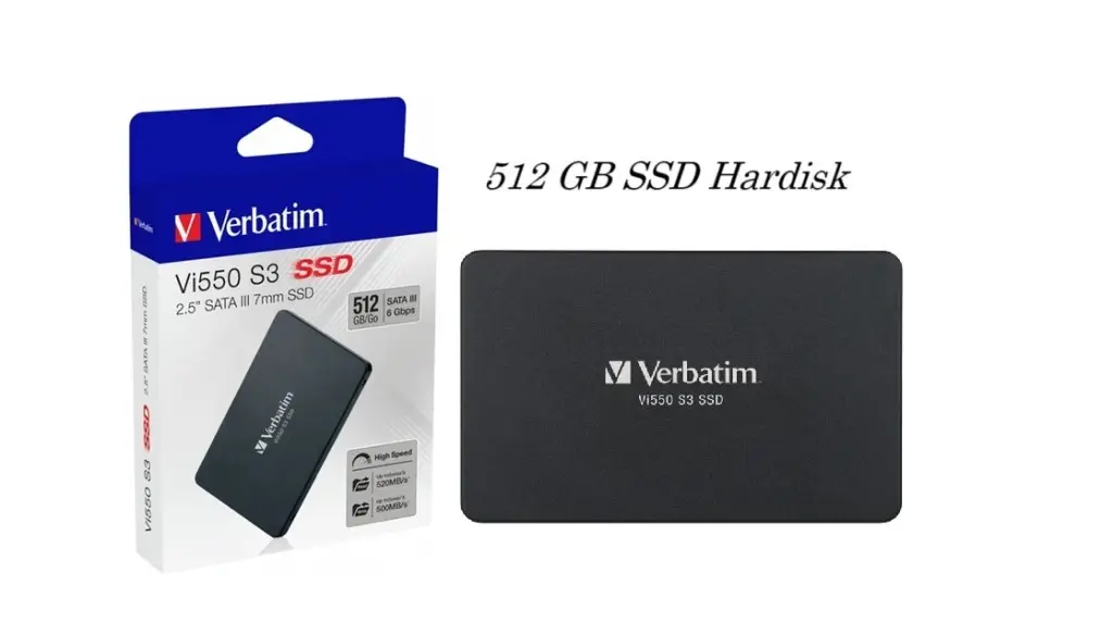 Verbatim Vi550 S3 512GB 520-500MB Sata SSD Verbatim Vi550 S3 512GB 520-500MB Sata SSD