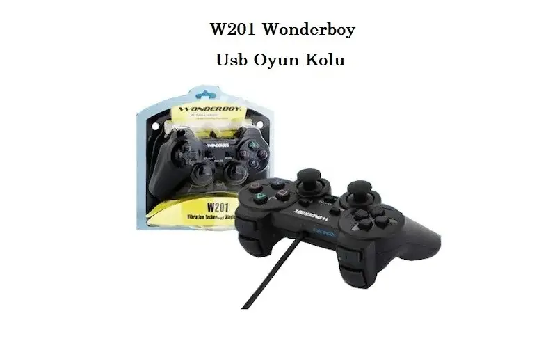 W201S Wonderboy Usb Oyun Kolu W201S Wonderboy Usb Oyun Kolu