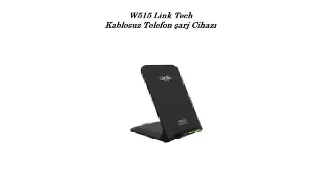 W515 Premium Masaüstü Kablosuz Telefon Tutacağı & Şarj Alet 15W W515 Premium Masaüstü Kablosuz Telefon Tutacağı & Şarj Alet 15W