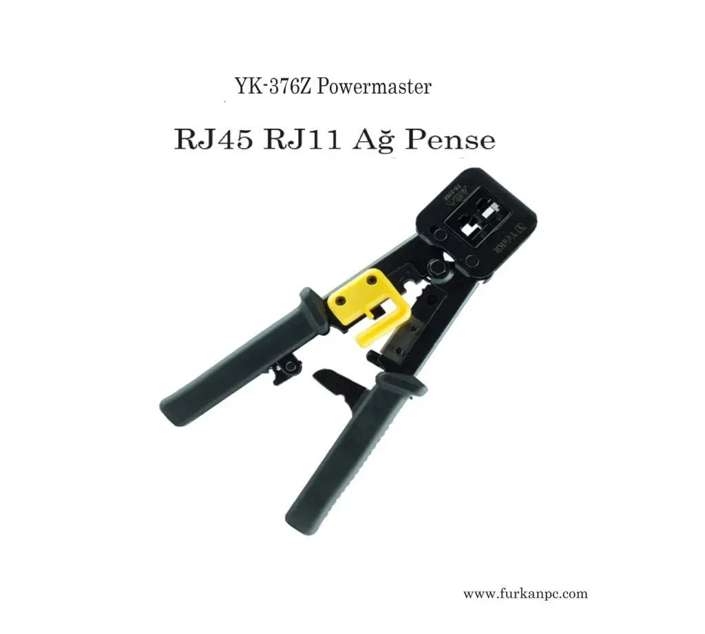 YK-376Z Powermaster RJ45 RJ11 Ağ Pense